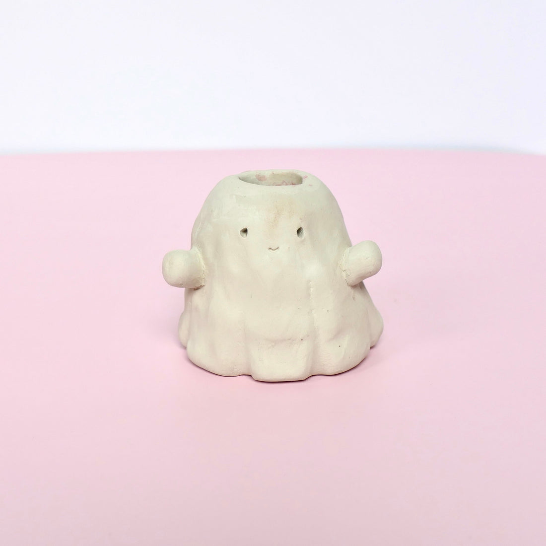 DIY Töpferidee Kerzenständer zu Halloween