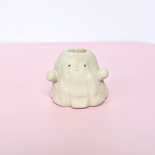 DIY Töpferidee Kerzenständer zu Halloween