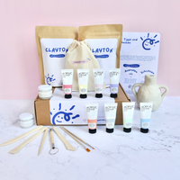 ClaytonKit Töpferset zuhause Töpfern ohne Brennofen perfekt als Geschenk